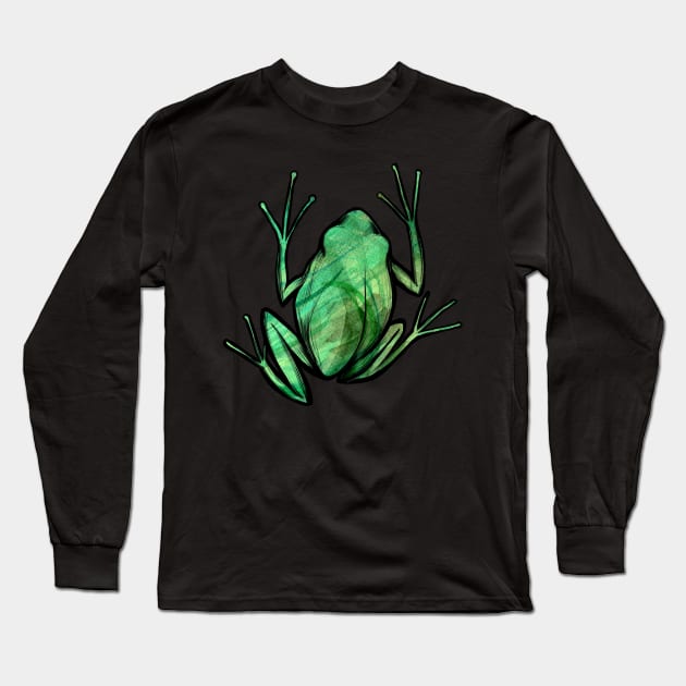 Froggy Long Sleeve T-Shirt by bubbsnugg